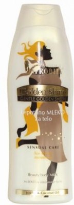 Afrodita Golden shine mleko za telo