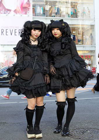 Harajuku stil Gotik Lolita