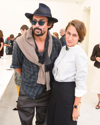 Haider Ackermann i Delfina Delettrez