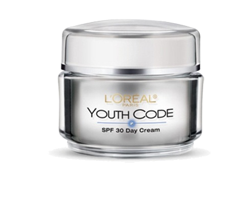 Loreal Youth Code SPF 30.