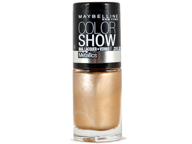 Maybelline Color Show, nijansa Bold Gold