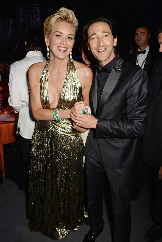 Sharon Stone i Adrien Brody