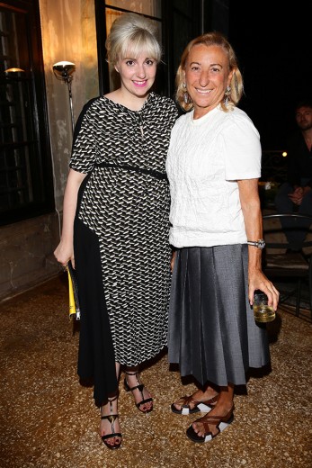 Miuccia Prada, Lena Dunham