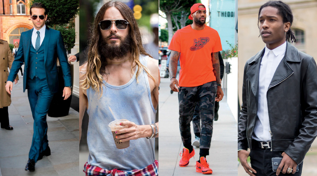 Jared Leto, Bradley Cooper, LeBron James, A$AP Rocky 