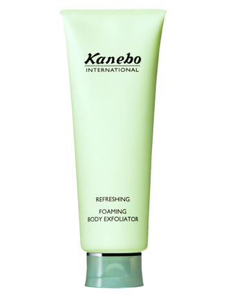 Kanebo Refreshing Foam Body Exfoliator