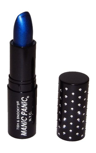 Manic Panic Blue After Midnight Metallic Lipstick Goth