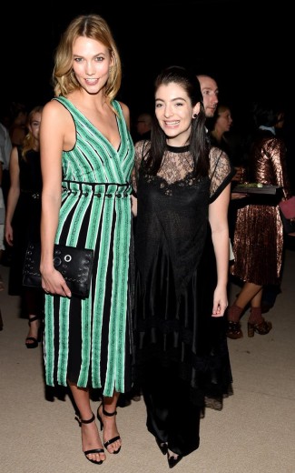 Lorde i Karlie Kloss