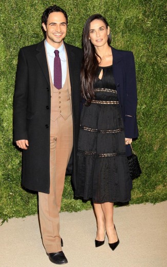 Zac Posen, Demi Moore