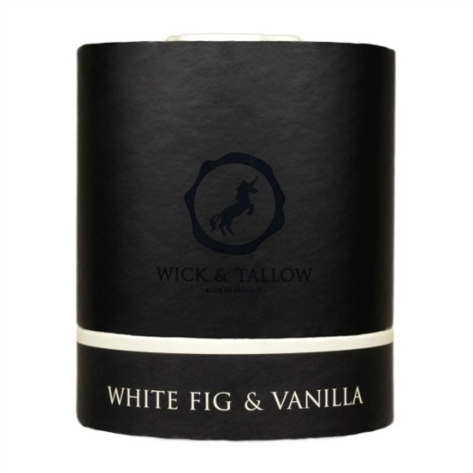 White Fig & Vanilla Luxury Scented sveća 