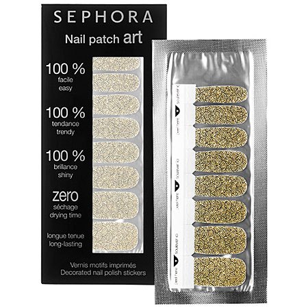 Sephora Nail Art Patch – Golden Circles
