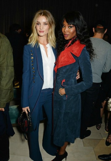 Naomi Campbell i Rosie Huntington Whiteley