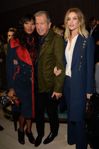 Naomi Campbell, Mario Testino, Rosie Huntington-Whiteley