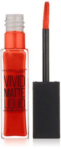 Maybelline New York Color Sensational Vivid Matte Liquid Lip Color in Orange Shot