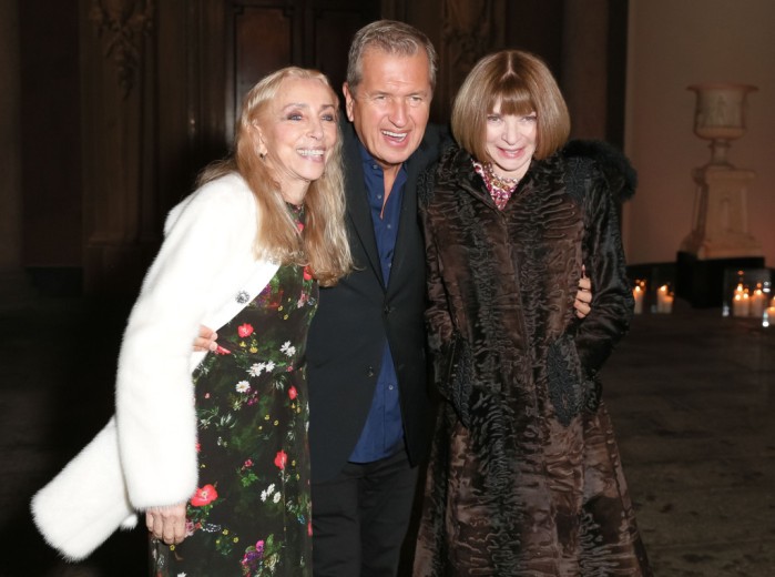 Franca Sozzani, Mario Testino i Anna Wintour