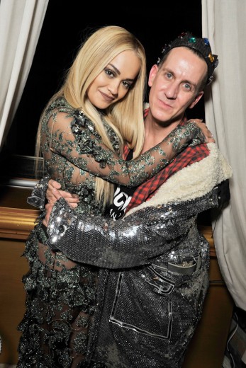 Rita Ora and Jeremy Scott